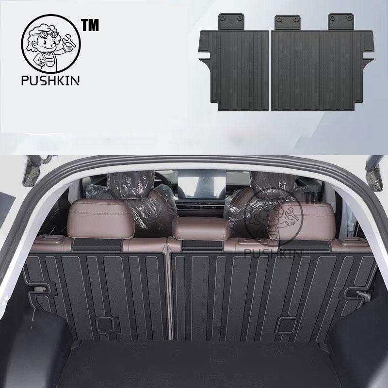 For Trumpchi GAC GS4 MAX 2025 2026 Car TPE Rear Trunk Mat Waterproof Storage Pad Anti-Slip Easy Clean Car Accessorie