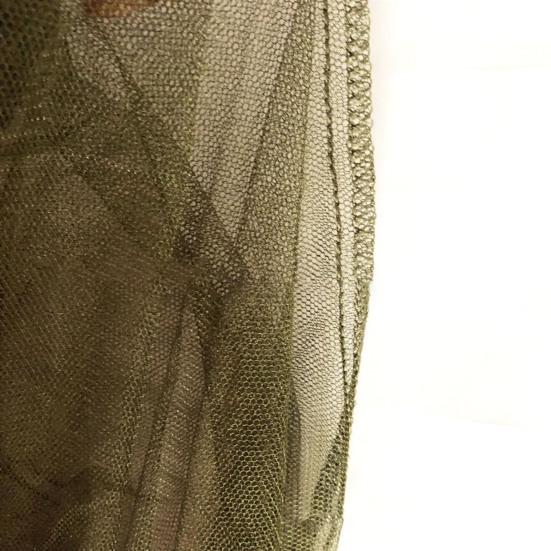 Outdoor Single Mosquito Net Portable Army Green Folding Bed Tent for Camping