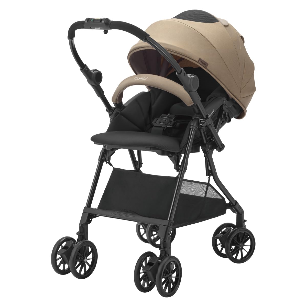 

Combi [Released June 2013] Sugocal L Compact Egg Shock A-Type (Facing) Stroller, Sand Beige, CB, for babies from 1 month to 36 months, Compact
