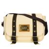 Used Shoulder Bag Antigua Buzas M40042 Canvas Ecru Ivory Casual