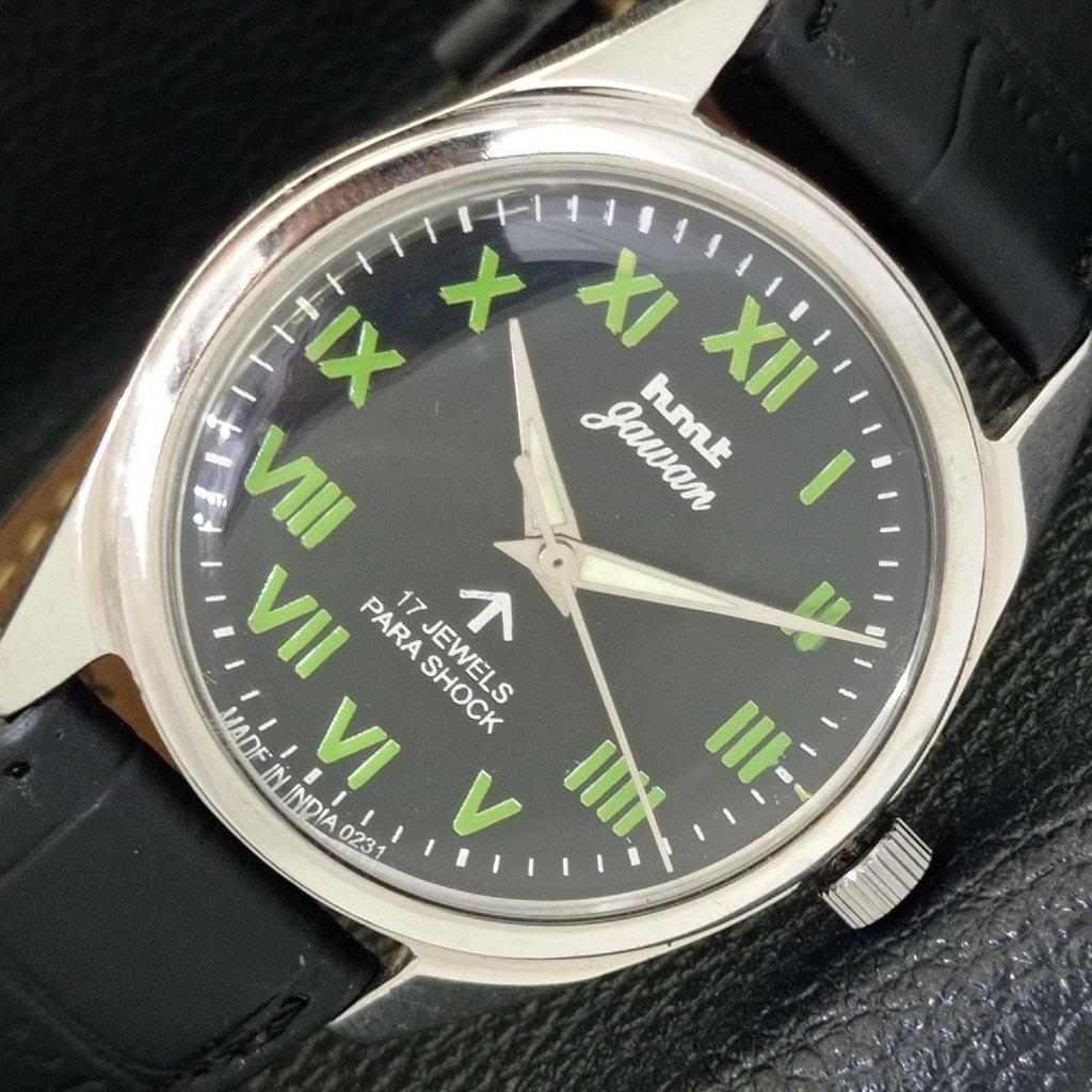 

МУЖСКИЕ ЧАСЫ HMT JAWAN С РУЧНЫМ ЗАВОДОМ И ЧЕРНЫМ ЦИФЕРБЛАТОМ a431050-2 R105-a431050