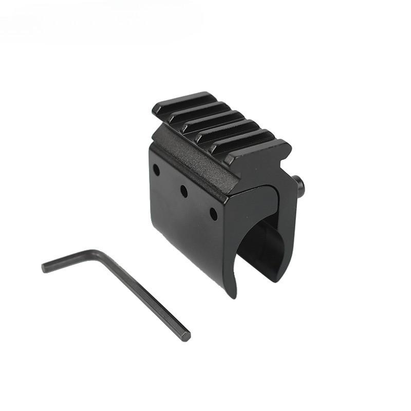 17mm-27mm Pipe Clamp Aluminum Alloy Flashlight Clamp