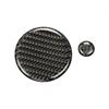 For Mazda CX-5 2017- Carbon Fiber Car Center Console Gear Shifter Knobs Trim Dots Interior Decoration Sticker Accessories