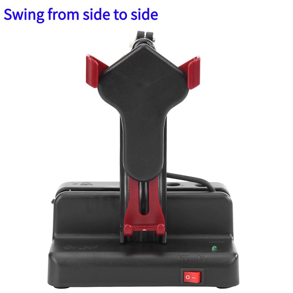 Phone Swing Automatic Shake Stand Desk Walking Motion Brush Step Safety Wiggler with USB Cable Automatic Phone Shaker Swinger