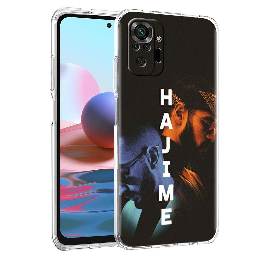 Soft Clear Case For Xiaomi Redmi Note 10 9 8 Pro 9S 10S 8T 9A 9C K40 7 9T 8A Silicone Phone Cover Hajime MiyaGi Andy Panda Funda