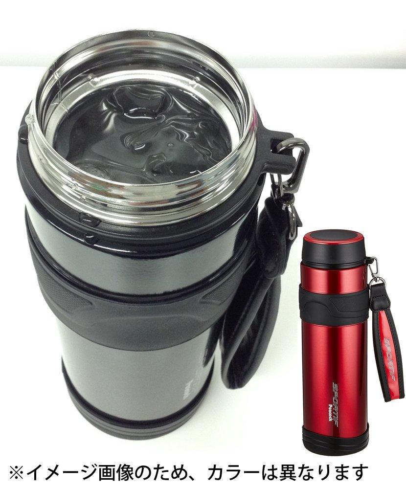 Peacock Stainless Steel Water Sports Clear for RC Bottle, Mug, Red, 1.0L, AMX-RS100
