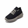 Autumn Fly-woven Mesh Women's Shoes Breathable Sports Shoes Deep-mouth Lace-up Muffin Bottom Casual Running Women's Shoes