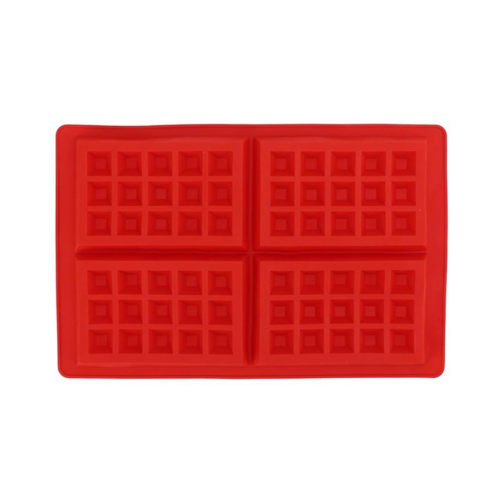 Easy Demoulding Baking Mold Nonstick Silicone Waffle Mold Waffle Mold Heart Shape Mold  Making Cake