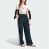 adidas Originals Tartan Corduroy Wide Leg Knit Sports Pants IX7415
