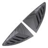 Pair of Rear Side Window Louver Air Vent Left Right Window Shutter Cover Trim Replacement for GT86