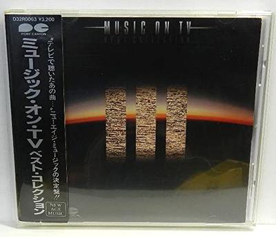 CD VARIOUS - Music On Tv Best Collection D32R0063 PONY CANYON 1988 Japan Soundtracks & Musicals Used
