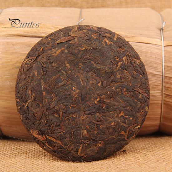 100g Yüksek Kaliteli Çin Yaşlı Yunnan Puerh Olgun Çay Yuvarlak Tuğla Sağlık