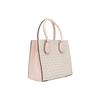 Michael Kors MK Mercer Klassische Monogramm-Farbblock-Leder-Faltenbalg-Schultertasche Crossbody-Handtasche Mittelgroß Damenhandtaschen 35S1GM9M2B-POWDER-BLUSH