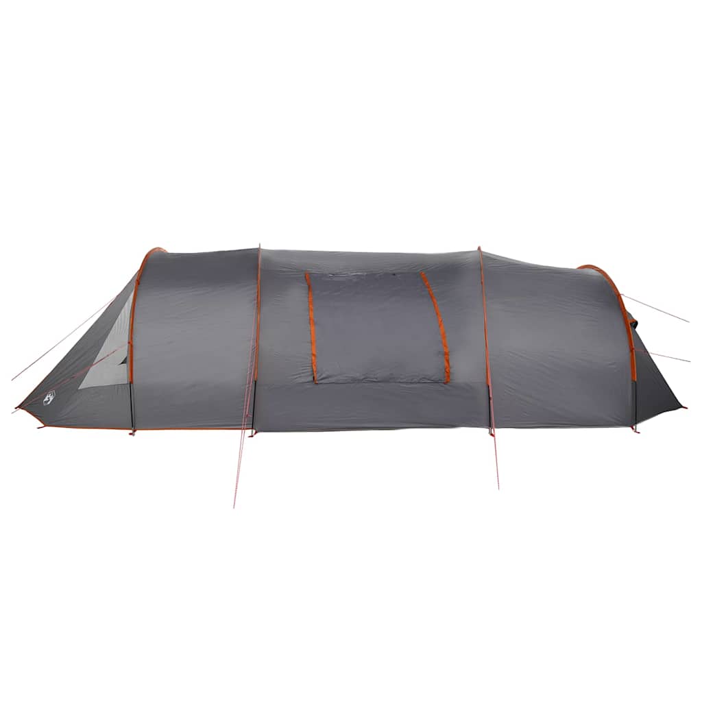 5 Person Tunnel Tent in Grey and Orange 805 x 405 x 211 cm