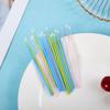 100Pcs Micro Brushes Cotton Swab Eyelash Extension Disposable Eye Lash Glue Cleaning Brushes Applicator Sticks Makeup Tools