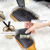 Hair Brush Cleaner Remover Tool Double-Sided Comb High-hardness Bristles Brush Two-in-one Cleaning