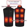 Men's Dual Control USB Heated Vest - 11 Zone, 3 Temperature Settings for Winter