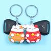 Luck Trinkets Phone Accessory Ornaments Bag Pendant Car Keyring Cartoon Key Ring Lucky Cat Keychain