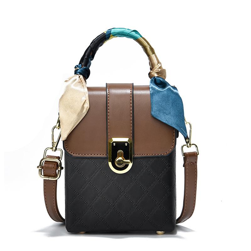 Malé crossbody kabelky Dámská kabelka na mobil Umělá kůže Kabelka přes rameno Peněženka Peněženka Módní Neformální Dámská kabelka s mini horní rukojetí