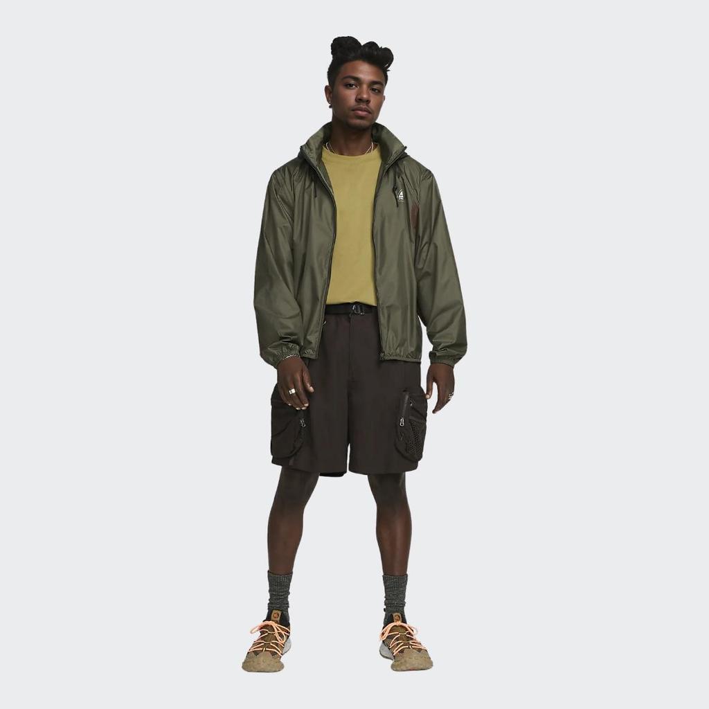 Nike Acg Oregon Series Reissue Unisex Cargo Khaki Micro Shell Jacket DV9218-325