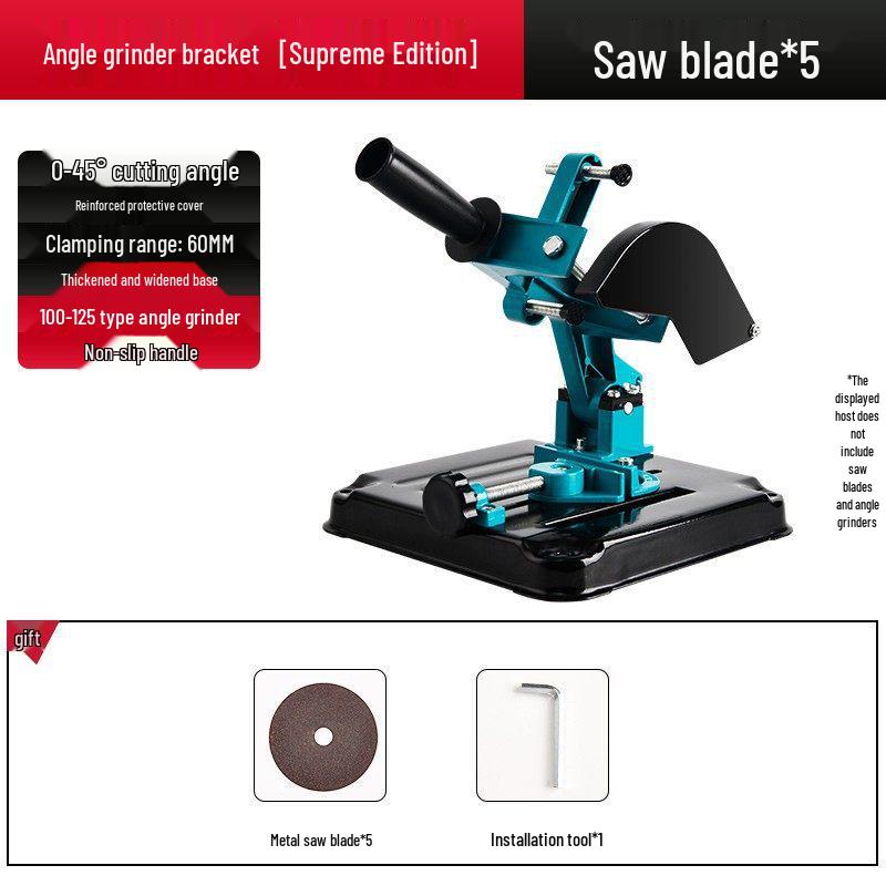 Multi-Functional Angle Grinder Table Saw Stand for Polishing and Cutting