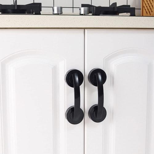 TUFENG Suction Cup Door Handle, Window, Handrail, No Construction Required, Strong Suction Cup, Auxiliary Handle, Bathroom Doorknob, Handle, Door Hand