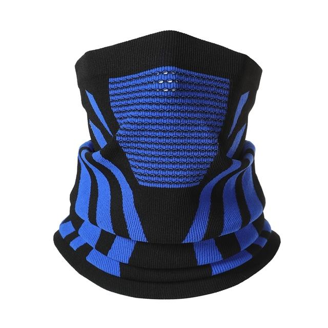 Najnowsza Maska Bandana na Twarz Osłona Szyi Ocieplacz Rowerowy Szalik Rowerowy Oddychająca Maska Turystyczna Zimowa Aktywność na Świeżym Powietrzu Osłona Przeciw Wiatrowi Pogrubiona Maska Śliniak