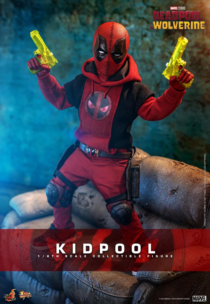 Movie Masterpiece Deadpool Wolverine Kidpool Scale Figure & 1/6