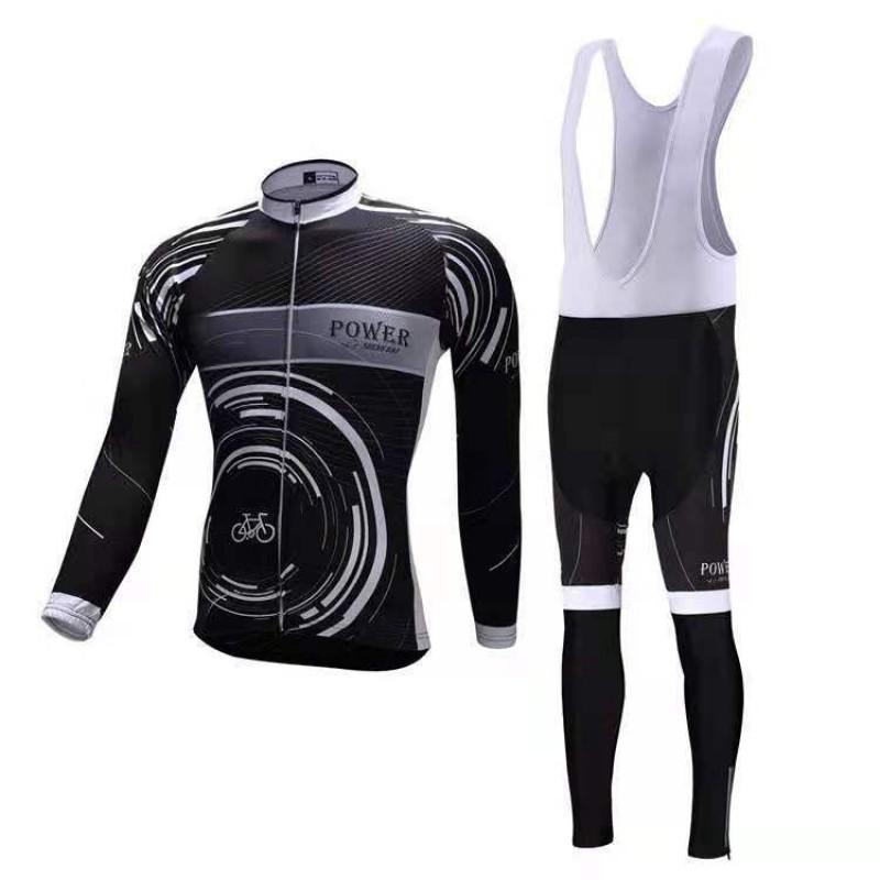 Men Women Cycling Jersey Long Sleeve Road Mountain Bike Sport Shirt Breathable Quick Dry Fall Season