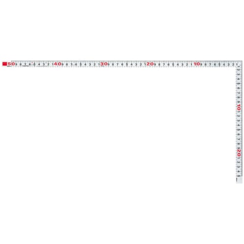 TAJIMA KA-M5U Equal Thickness Carpenter Ruler, 50cm, Double-Layered, Same Grain