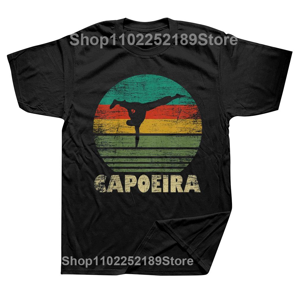 

Funny Martial Arts Kickboxing Capoeira T Shirts Graphic Cotton Streetwear Short Sleeve Birthday Gifts Summer Style T-shirt Men XL