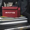 Car Trunk Leather Storage Box Auto Interior Organizer Valve Cap For Mercedes Benz AMG A B C E G CLA W203 W204 C260 E300L A200L G