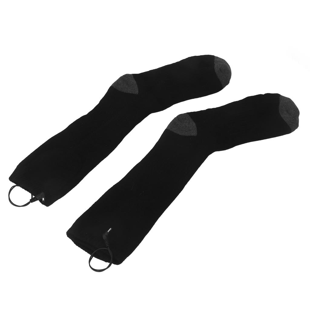 1 pár elektricky vyhřívaných ponožek 3 úrovně regulace teploty 2200mah vyhřívané ponožky dobíjecí pro