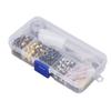 3.5mm Grommet Tool Kit Multicolor DIY Decorations Eyelet Grommet Kit with Transparent Storage Box
