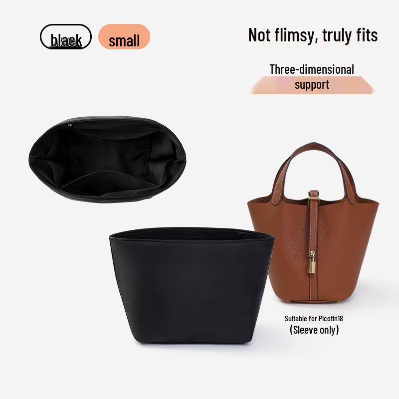Taschen Organizer: Korb-Einsatz, Tasche mit Trennfächern, Aufbewahrungs- & Stützbeutel von Longxiang.