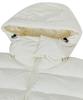 Standarderror 87-Stan022 Essential 2-Way Detachable Hooded Padded Vest Ivory