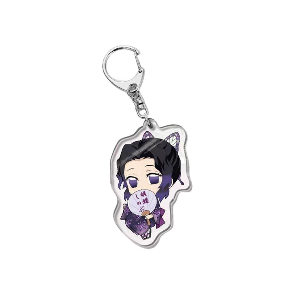 Cartoon Anime Movie Transparent Acrylic Keychain Pendant, Exquisite Gift Hanging Accessories For Backpacks