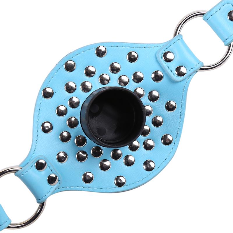 Adult SM Bondage Kit with Gag and Shackles - One-Piece Restraint for Females