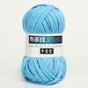 1PC T Shirt Knitting Yarn For Woven Bag Hat Slippers Coaster Blanket Thread Soft Polyester Crochet Yarn Soft Cloth Yarn