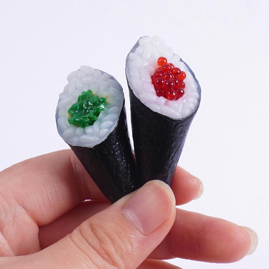 Onigiri Nori Rice Square Sushi Keychain Toy Pendant