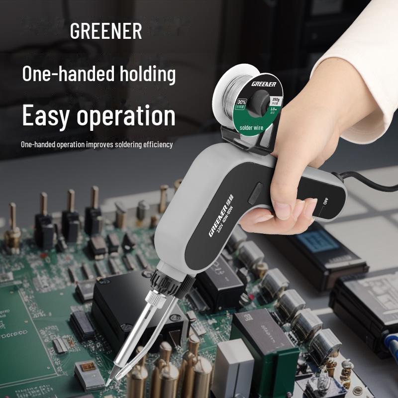 Green Forest Professional Electric Soldering Gun - Automatic Home Repair Welding Tool
