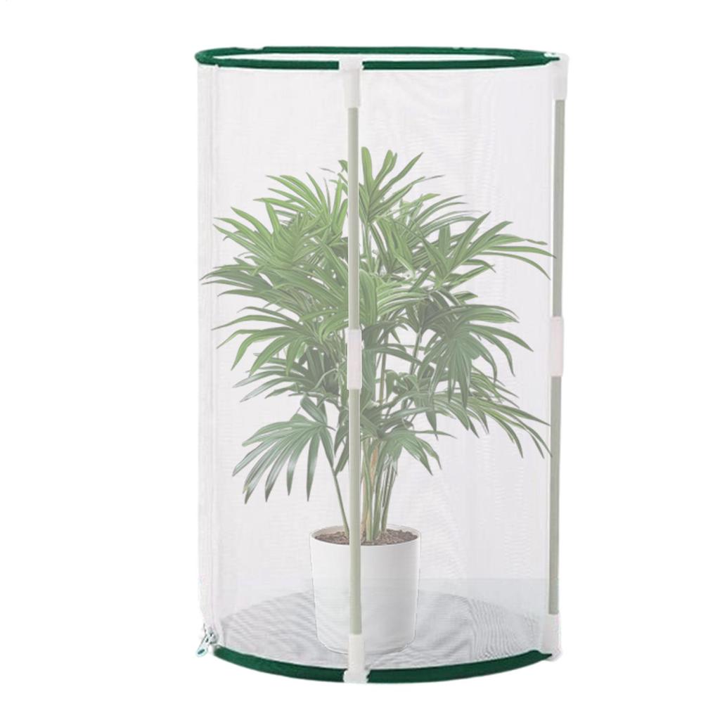 Multifunctional Plant Cove Net Cage Guard Tent Foldable Circular Insect Screen Garden Plant Protection Cover For Flower Plants