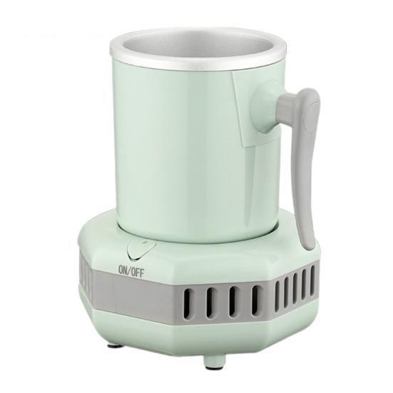 Schnellkühlbecher, einfache One-Touch-Bedienung, tragbarer elektrischer Mini-Getränke-Sofortkühler mit versenktem Stil für Bier, Saft, Kaffee