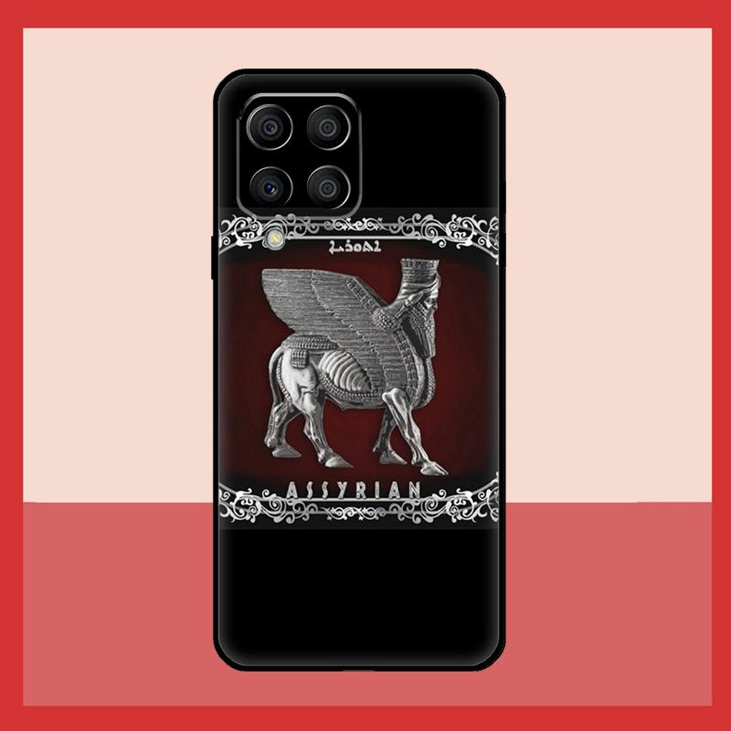 Lamassu Assyrian Winged Lion Case For Samsung Galaxy M52 M32 M53 M16 M11 M21 M31 M35 M12 M13 M14 M15 M36 M56 M55 M34 M54