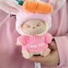 Clothes Only] Pendant  For Rab Sit Party Series Doll Coat For LABUBU Hat Carrot Hair Band