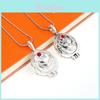 The Vampire Diaries Red Rhinestone Decoration Openable Alloy Necklace For Cosplay And Gift