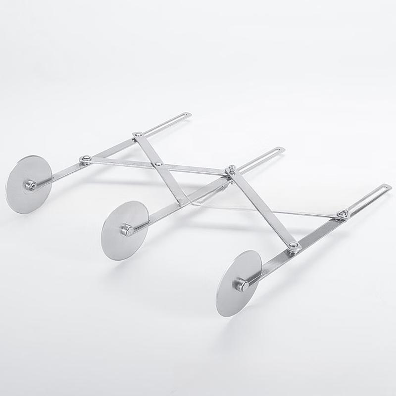 MDNG Stainless Steel Retractable Pastry Pizza Cutter
