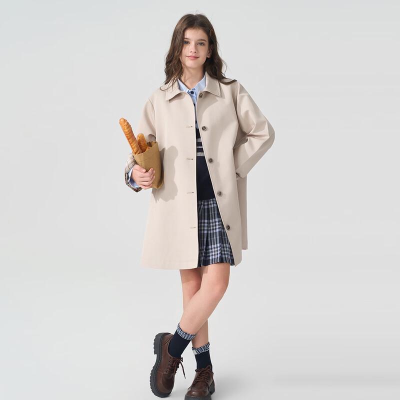 Montagut Girls  Korean Style Trench Coat 130