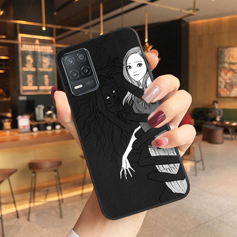 Horror Comic Tomie Phone Case for OPPO Realme GT 2 Pro X2 Pro XT C25S 8 7 6 Pro 6i GT Master C3 C21 C21Y C11 X3 SuperZoom