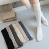 Warm Calf Long Socks JK Knitted Stockings Solid Color Twist Stockings Women  Autumn Winter